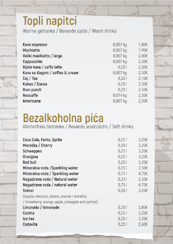 Opinii despre Pizzeria "Tri bunara" în Zadar - Gastronomija i ugostiteljstvo