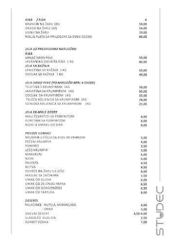 Konoba Studec - Novi Vinodolski