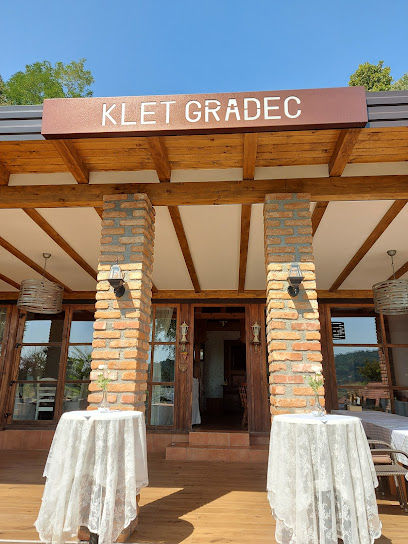 Klet Gradec, restoran za dogovorene grupe uz najavu