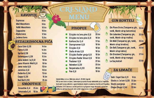 Caffe & Cocktail bar CresLand