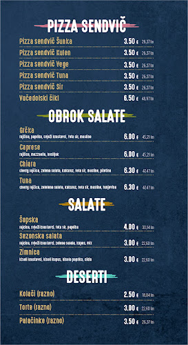 Bistro pizzeria Chiara - Vukovar