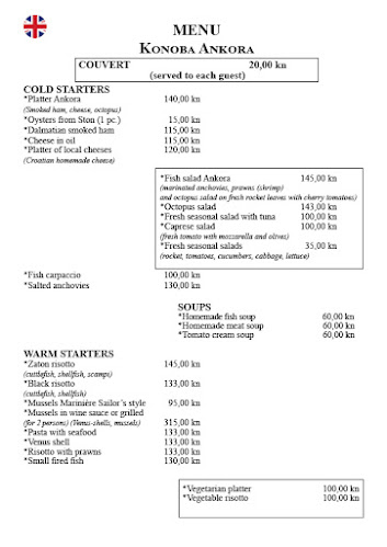 Comentarii opinii despre KONOBA ANKORA