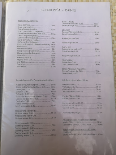 Opinii despre L'insolito în Poreč - Gastronomija i ugostiteljstvo