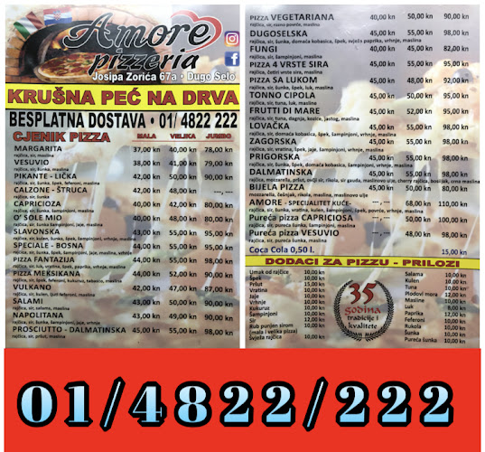 Pizzeria Amore - Gastronomija i ugostiteljstvo