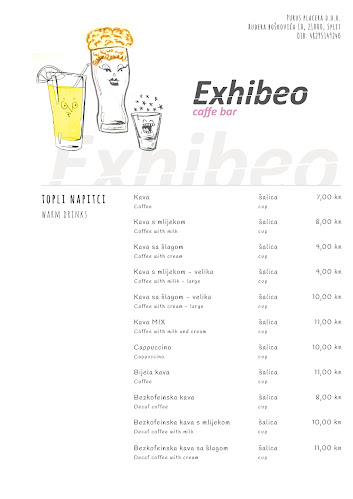 Opinii despre Exhibeo bar în Split - Gastronomija i ugostiteljstvo