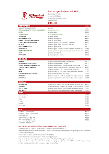 Mirakul dostava pizza