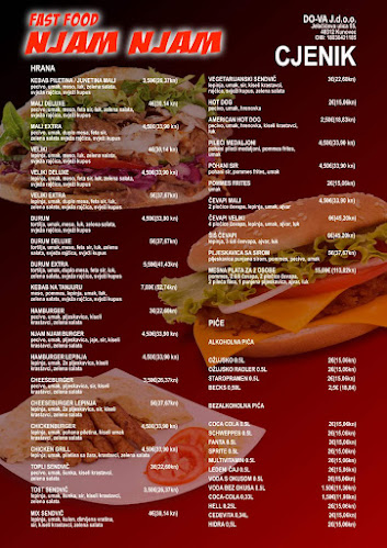 Opinii despre Njam-Njam în Koprivnica - Gastronomija i ugostiteljstvo