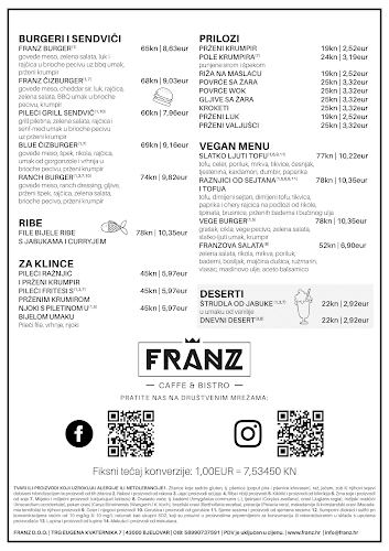 Caffe i bistro Franz