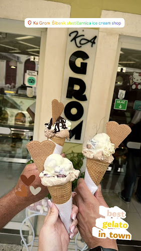 Slastičarnica KaGrom Ice Cream shop Šibenik