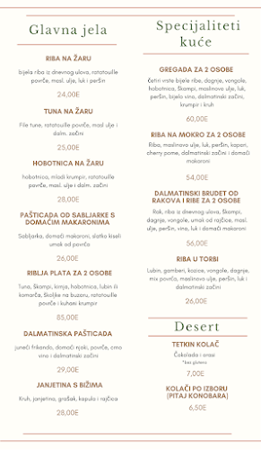 Konoba Otprilike Ovako - Gastronomija i ugostiteljstvo