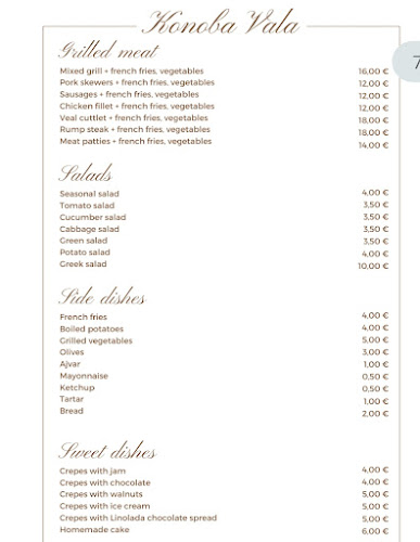 Opinii despre Konoba Vala în Račišće - Gastronomija i ugostiteljstvo