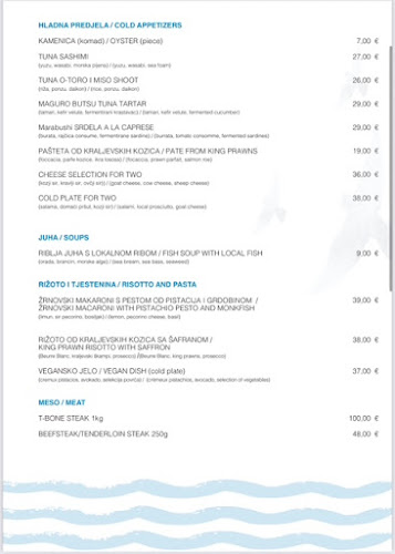 Moro beach Stupe - Gastronomija i ugostiteljstvo