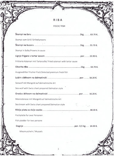 Grota - Gastronomija i ugostiteljstvo