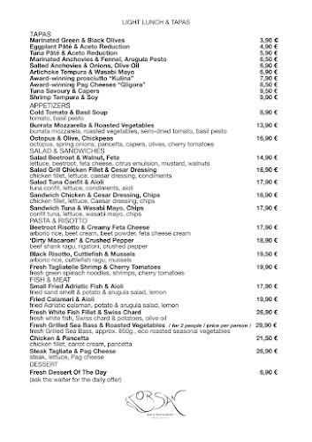 BAR & RESTAURANT ORSAN