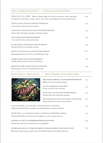 Opinii despre BITES Restaurant în Novalja - Gastronomija i ugostiteljstvo