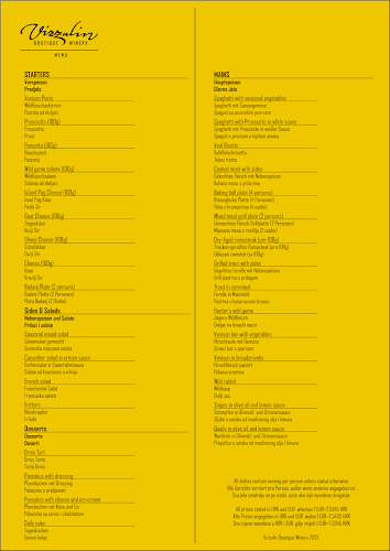 Vizzulin - Vinotočje