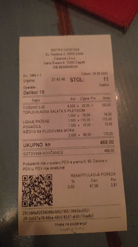 RESTORAN CANZONA - Zadar