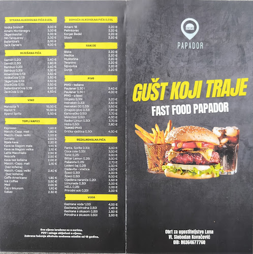 Opinii despre Papador în Poreč - Gastronomija i ugostiteljstvo