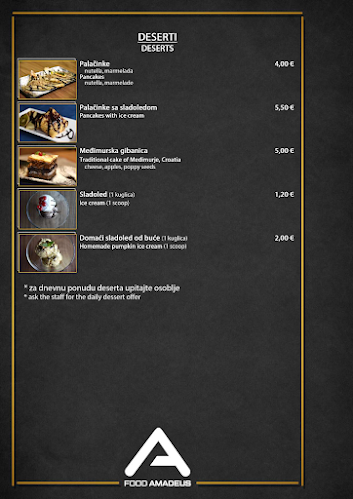 Comentarii opinii despre Food Amadeus | Club Amadeus