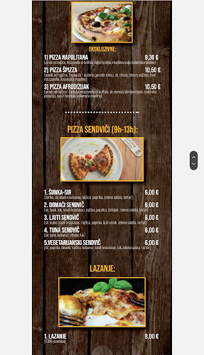 Opinii despre Špizza Pizzeria&Bistro în Čakovec - Gastronomija i ugostiteljstvo
