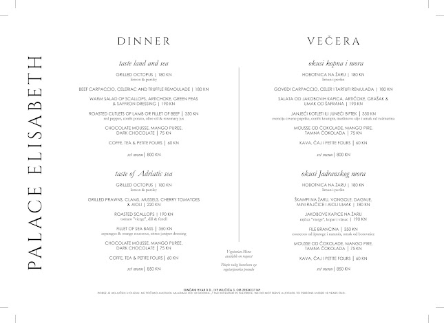 San Marco Restaurant - Gastronomija i ugostiteljstvo