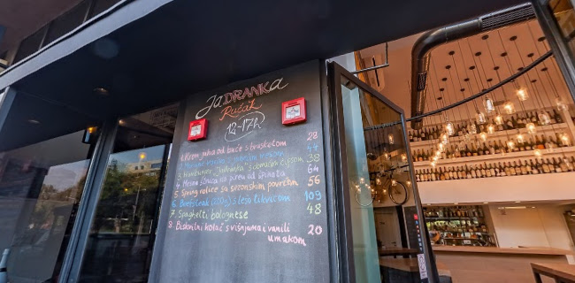 Bistro Jadranka - Gastronomija i ugostiteljstvo
