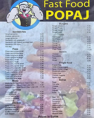 Fast food Popaj St