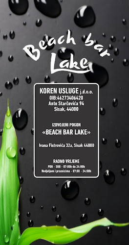 Beach bar Lake
