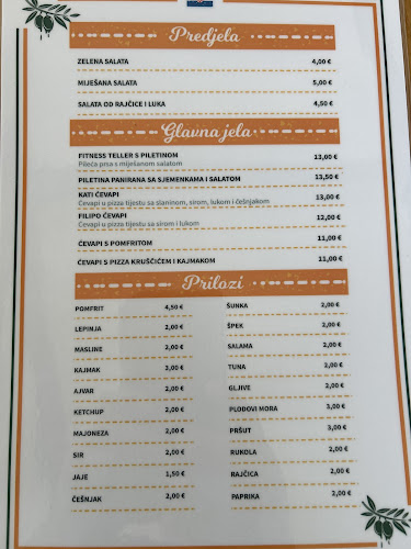 Opinii despre Pizzeria "Filipo" în Klenovica - Gastronomija i ugostiteljstvo