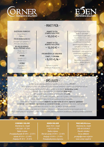 Comentarii opinii despre Corner Restaurant & Ballroom