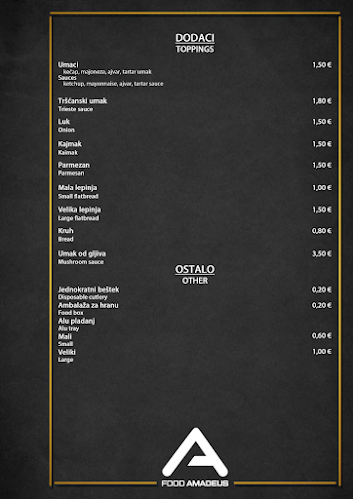 Food Amadeus | Club Amadeus - Gastronomija i ugostiteljstvo