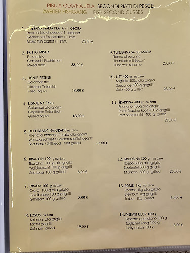 Opinii despre La Boca în Rovinj - Gastronomija i ugostiteljstvo