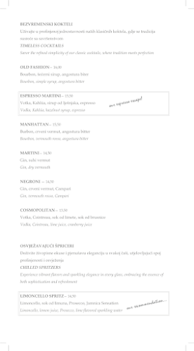 Opinii despre The Mint Bar în Split - Gastronomija i ugostiteljstvo