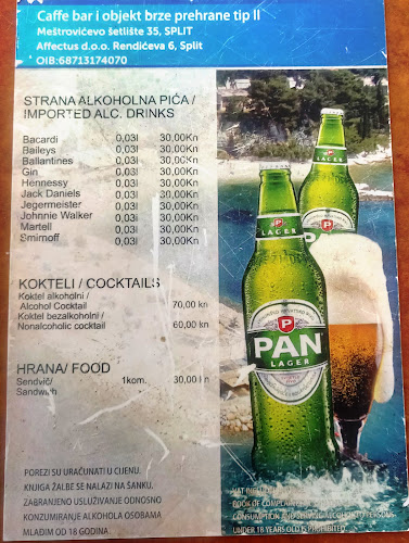 Kafić Obojena Svjetlost - Split