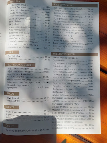 Opinii despre Restaurant Danica în Novi Vinodolski - Gastronomija i ugostiteljstvo