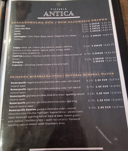 Pizzeria Antica - Gastronomija i ugostiteljstvo