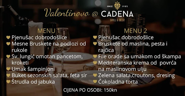 RESTAURANT CADENA - Gastronomija i ugostiteljstvo