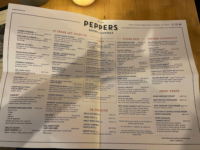Peppers Eatery - Gastronomija i ugostiteljstvo