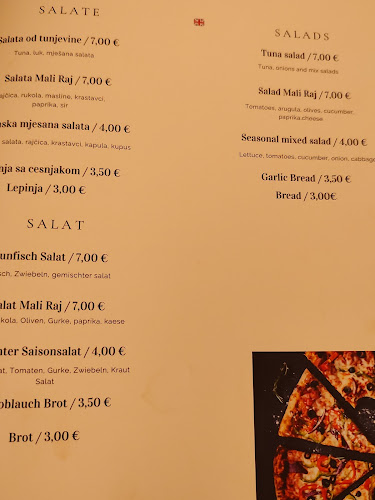 Restaurant Mali Raj - Gastronomija i ugostiteljstvo