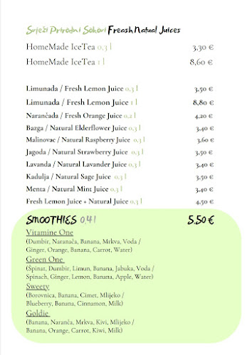 Opinii despre Srednjovjekovni samostanski mediteranski vrt Sv. Lovre în Šibenik - Gastronomija i ugostiteljstvo