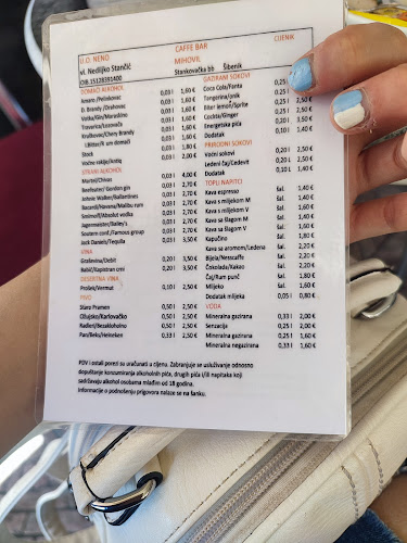 Opinii despre Caffe Bar Mihovil în Šibenik - Gastronomija i ugostiteljstvo