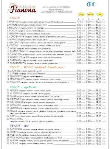 Pizzeria Fianona Labin