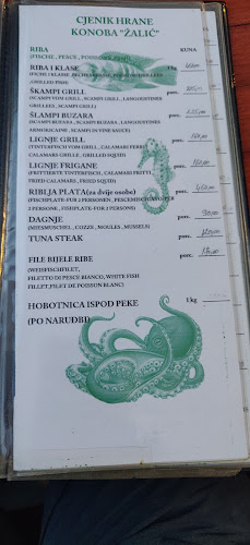 Restoran/Konoba Žalić - Gastronomija i ugostiteljstvo