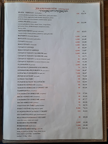 Bistro-pizzeria "Vertigo" - Gastronomija i ugostiteljstvo