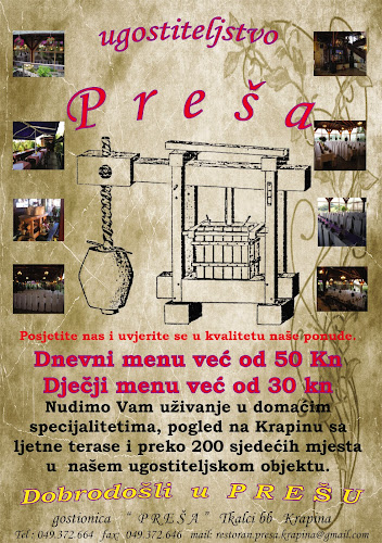 Ugostiteljstvo Preša