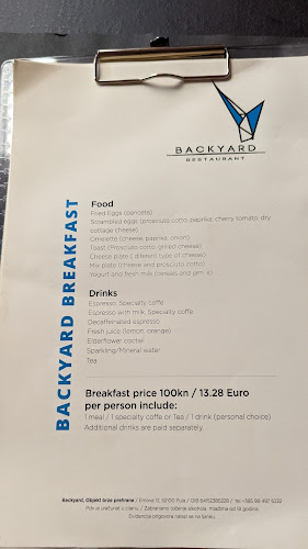 Comentarii opinii despre BACKYARD TRATTORIA