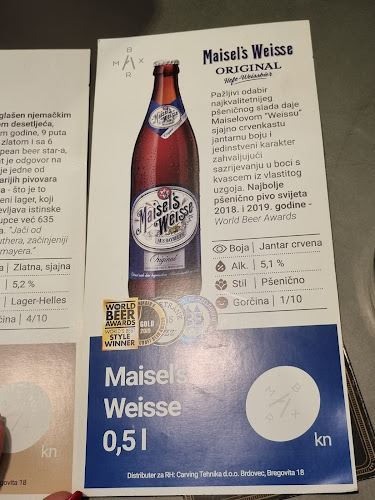 Opinii despre Max Bar în Zagreb - Gastronomija i ugostiteljstvo