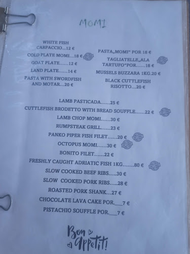 Restoran Momi - Gastronomija i ugostiteljstvo