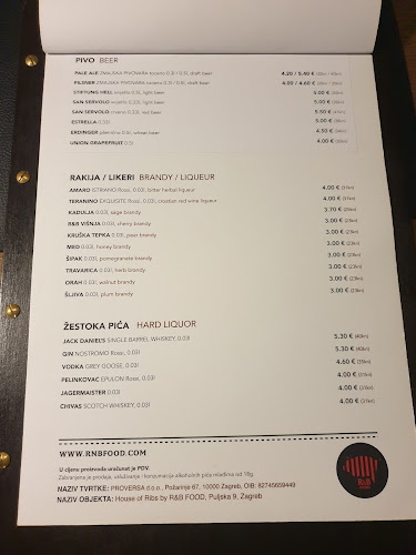 Opinii despre R&B Food în Zagreb - Gastronomija i ugostiteljstvo