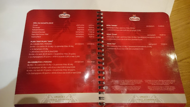 Opinii despre Zeko Grill în Dugo Selo - Gastronomija i ugostiteljstvo